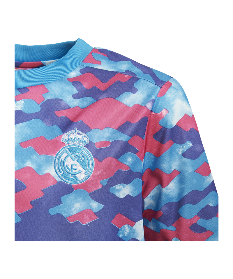 adidas Real Madrid Prematch Shirt 2021/2022 Kids - purple