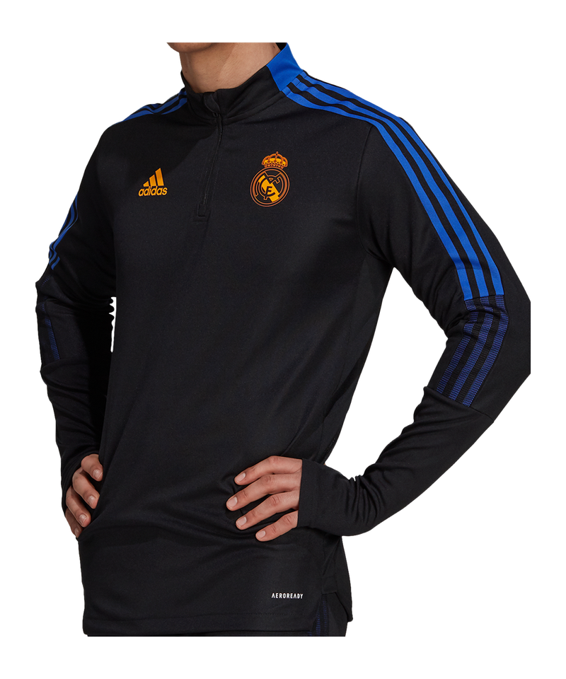 adidas real madrid half zip