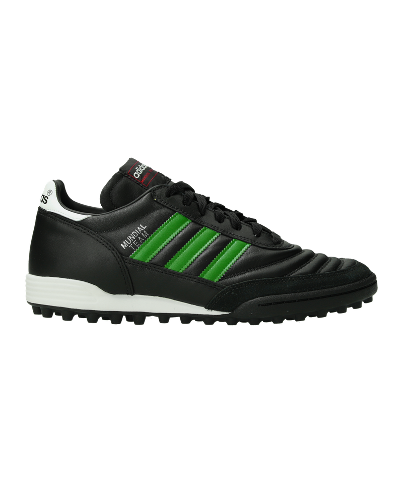 adidas Mundial Team TF Green Stripes - Black