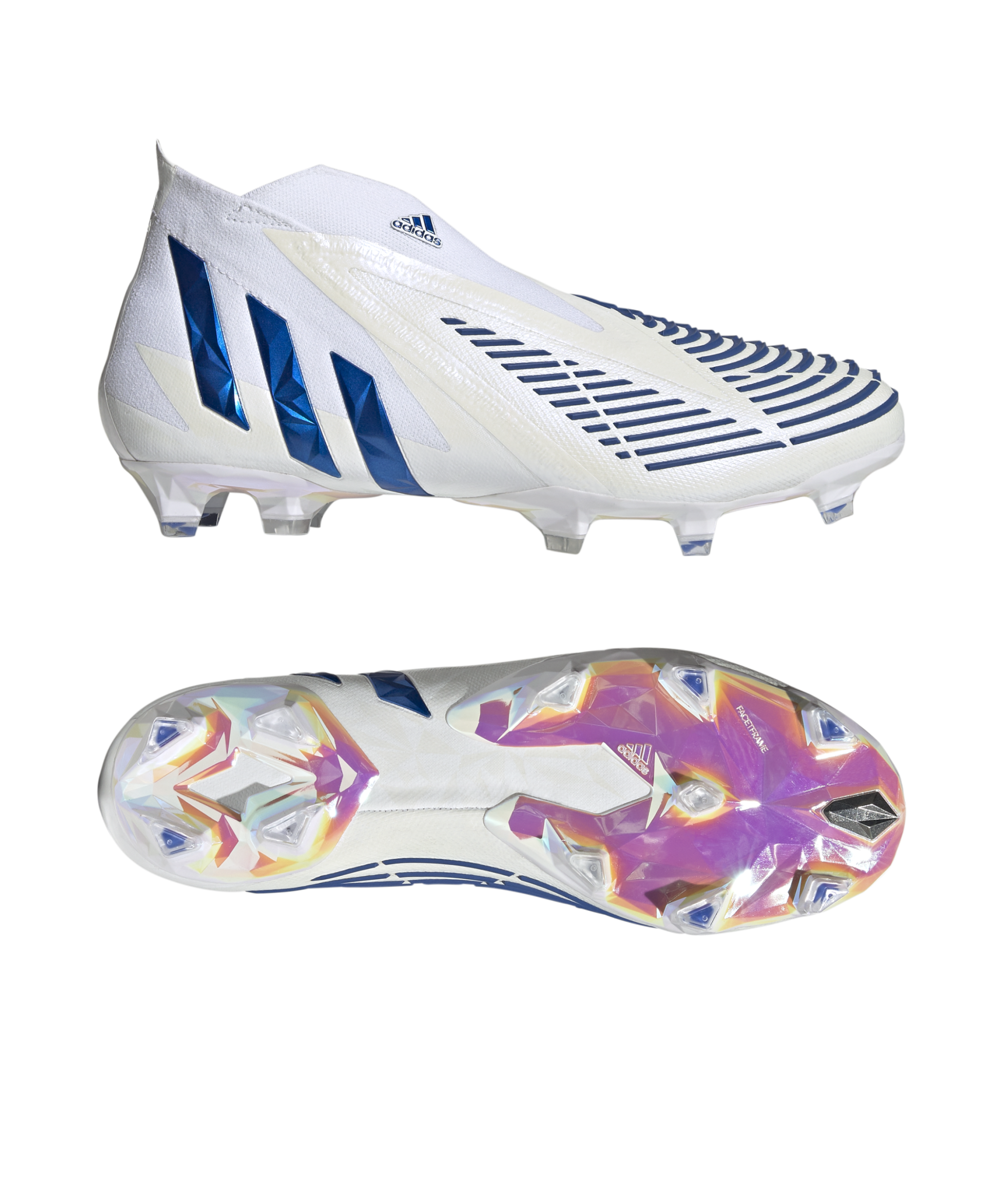 adidas Predator EDGE+ FG Diamond Edge - Blanc