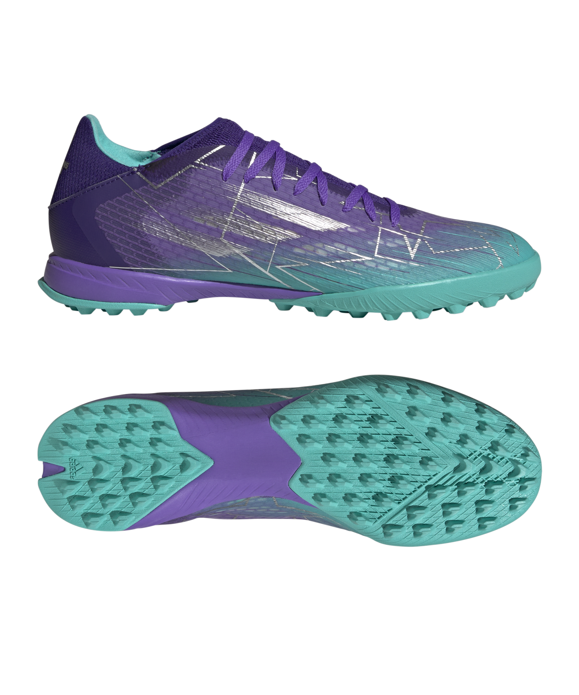 adidas X SPEEDFLOW.3 TF Champions Code - Turquoise