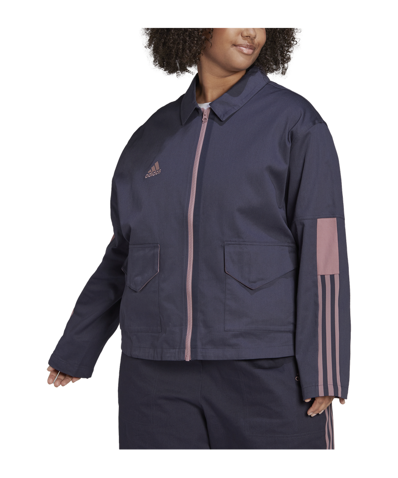 adidas Tiro Cargo Jacket Plus Size Women - Blue