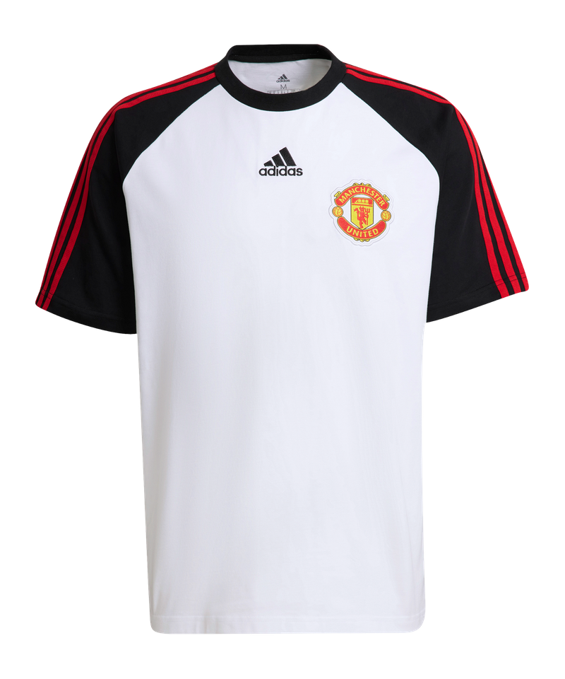 Ga door Moreel ondernemen adidas Manchester United T-Shirt - Wit