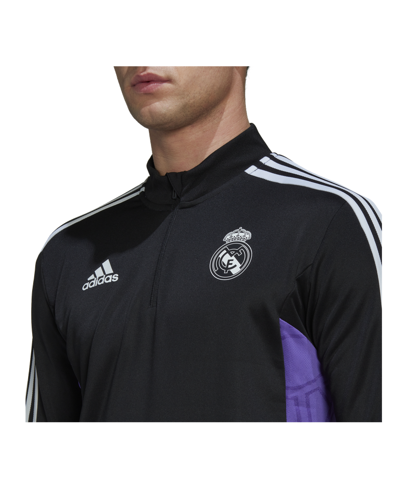 adidas real madrid half zip