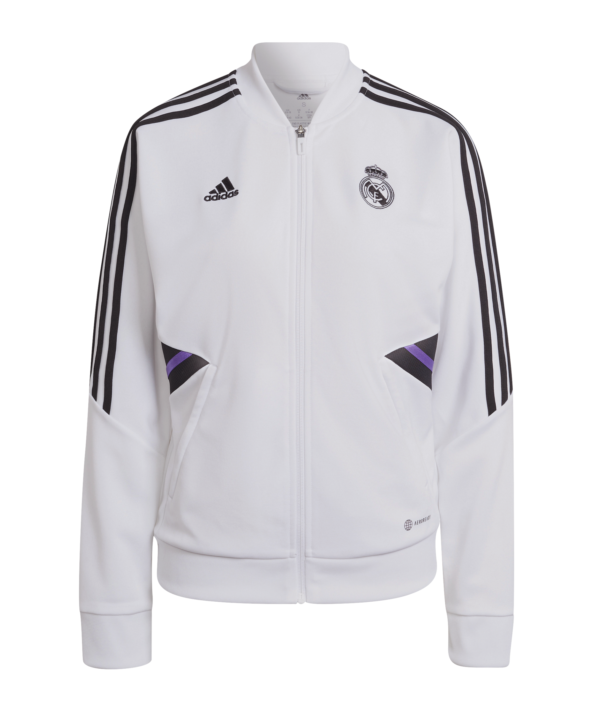 adidas Real Madrid Jacket Women - White