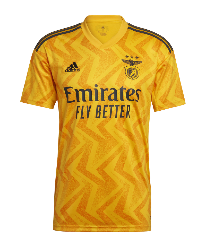 adidas Benfica Lissabon Shirt Away 2022/2023 Yellow