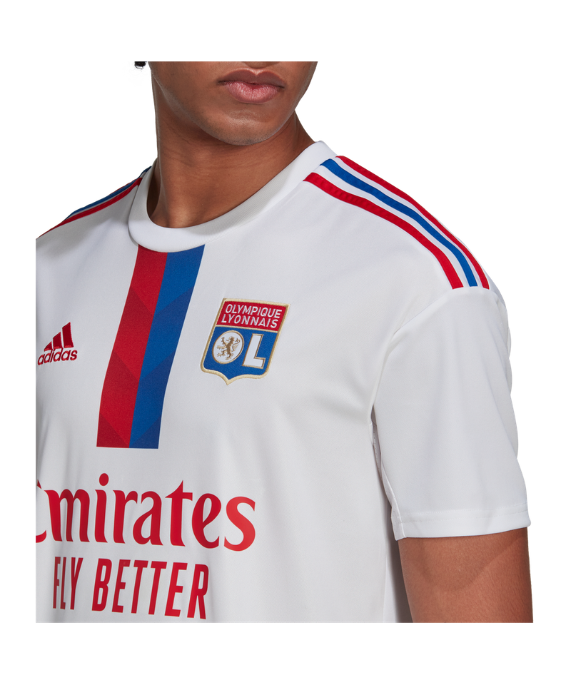 Jersey adidas Kids Olympique Lyon Home Jersey 2023-2024 Blanc - Fútbol  Emotion