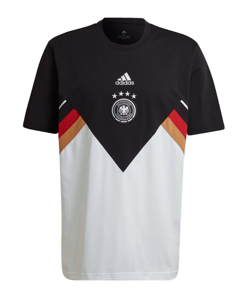 Arte raspador Tomate adidas DFB Deutschland Icon T-Shirt - Black