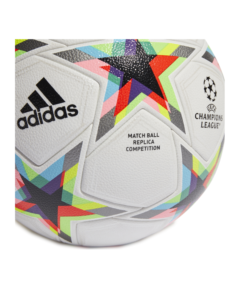 adidas UCL COM Training Ball Blanc