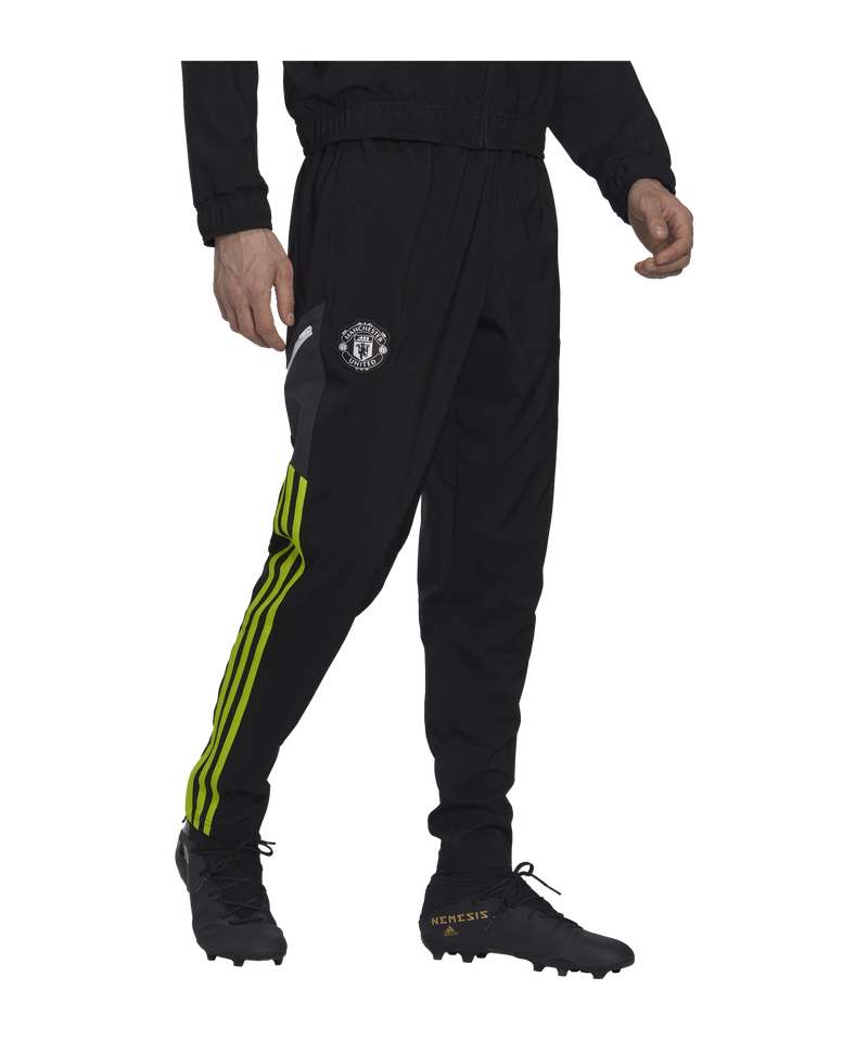 adidas Manchester United Prematch Pants 2022/2023 Black