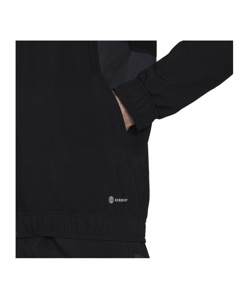 adidas Manchester United Prematch Jacket 2022/2023 Noir