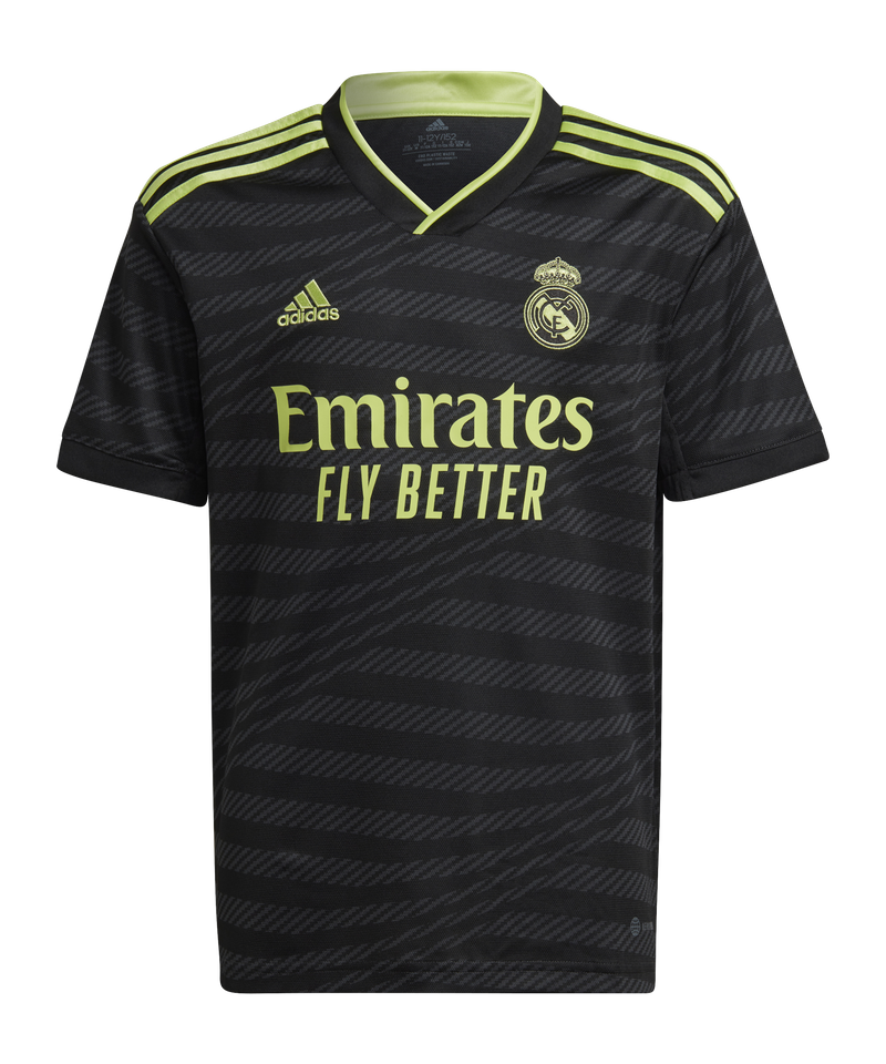 adidas Real Madrid Shirt UCL 2022/2023 Kids Schwarz