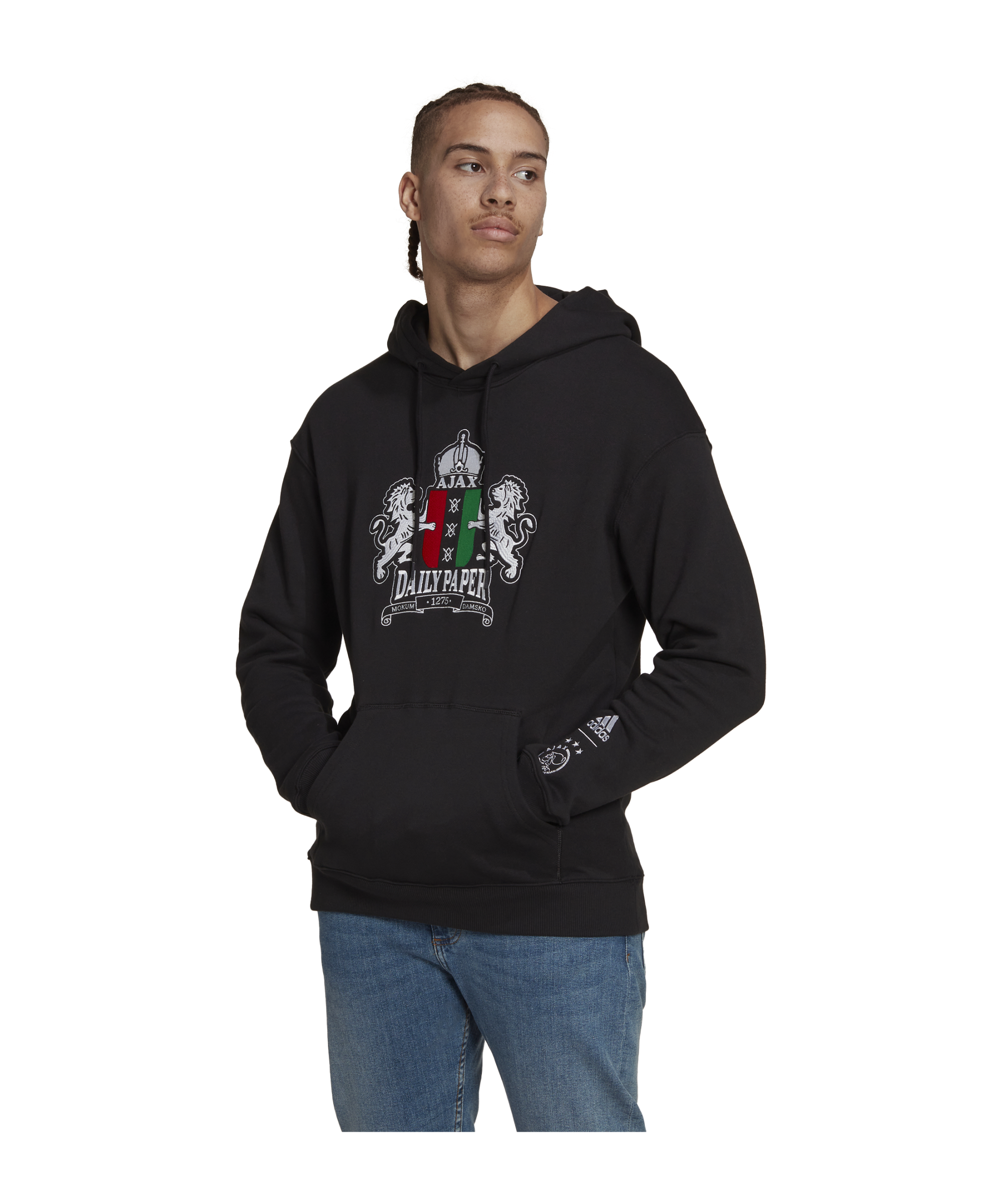 adidas Ajax Amsterdam Hoody - Czarny