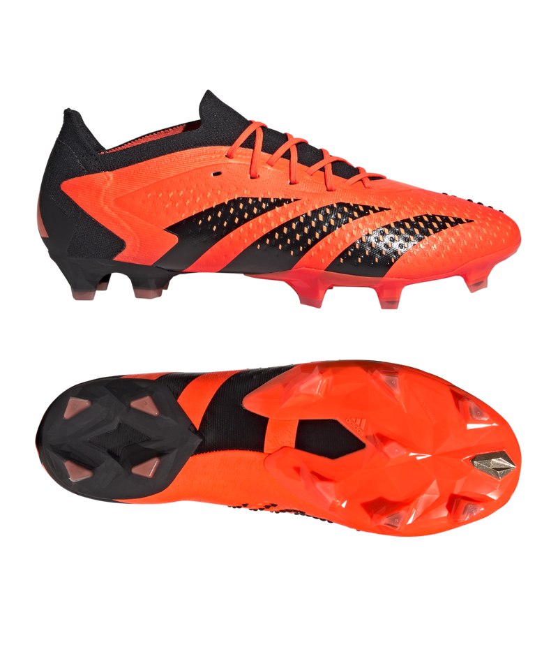Adidas Predator Accuracy.3 FG Firm Ground Soccer Cleats, Orange/Black / 5