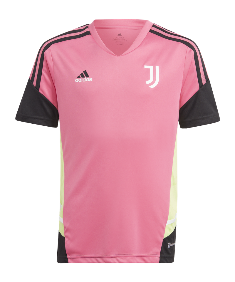 adidas Juventus Turin Trainingsshirt Kids Pink