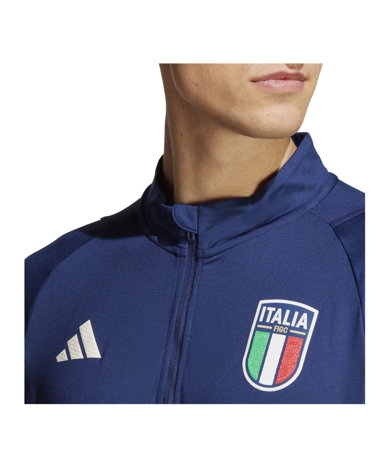 adidas Italy Pro Tracktop Jacket Blau