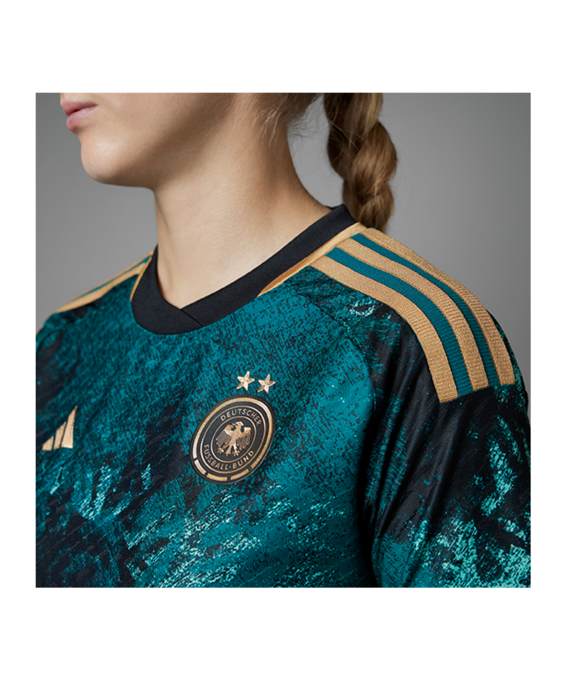 adidas DFB Deutschland Auth. Shirt Away Frauen WM 2023 Women Green