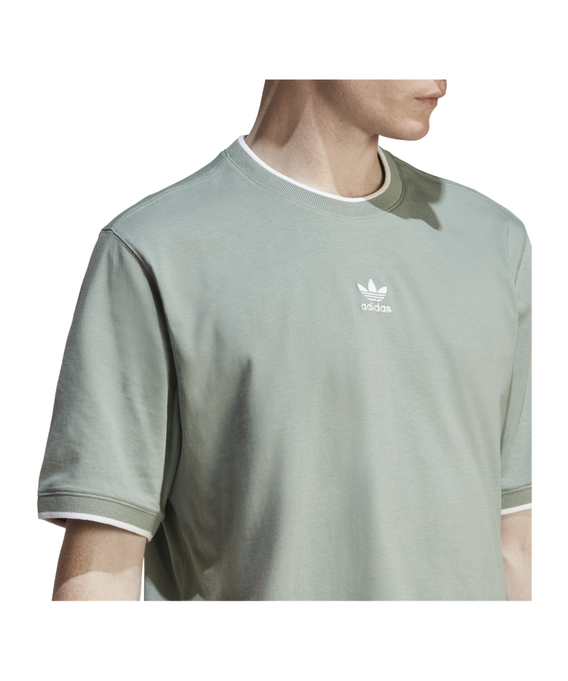 Adidas Originals Essentials T Shirt Gris