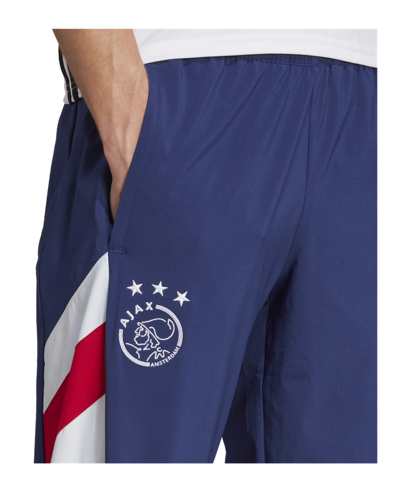 adidas Ajax Amsterdam Icon Pants - Bleu