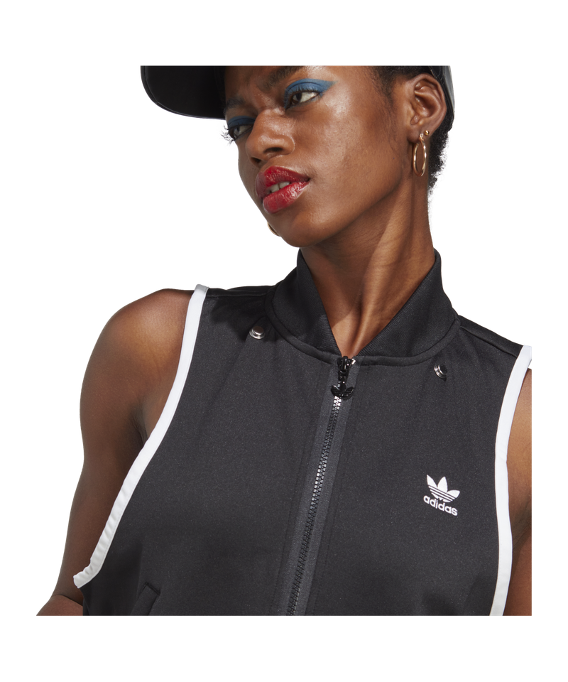 adidas Tracktop Jacket Women Nero