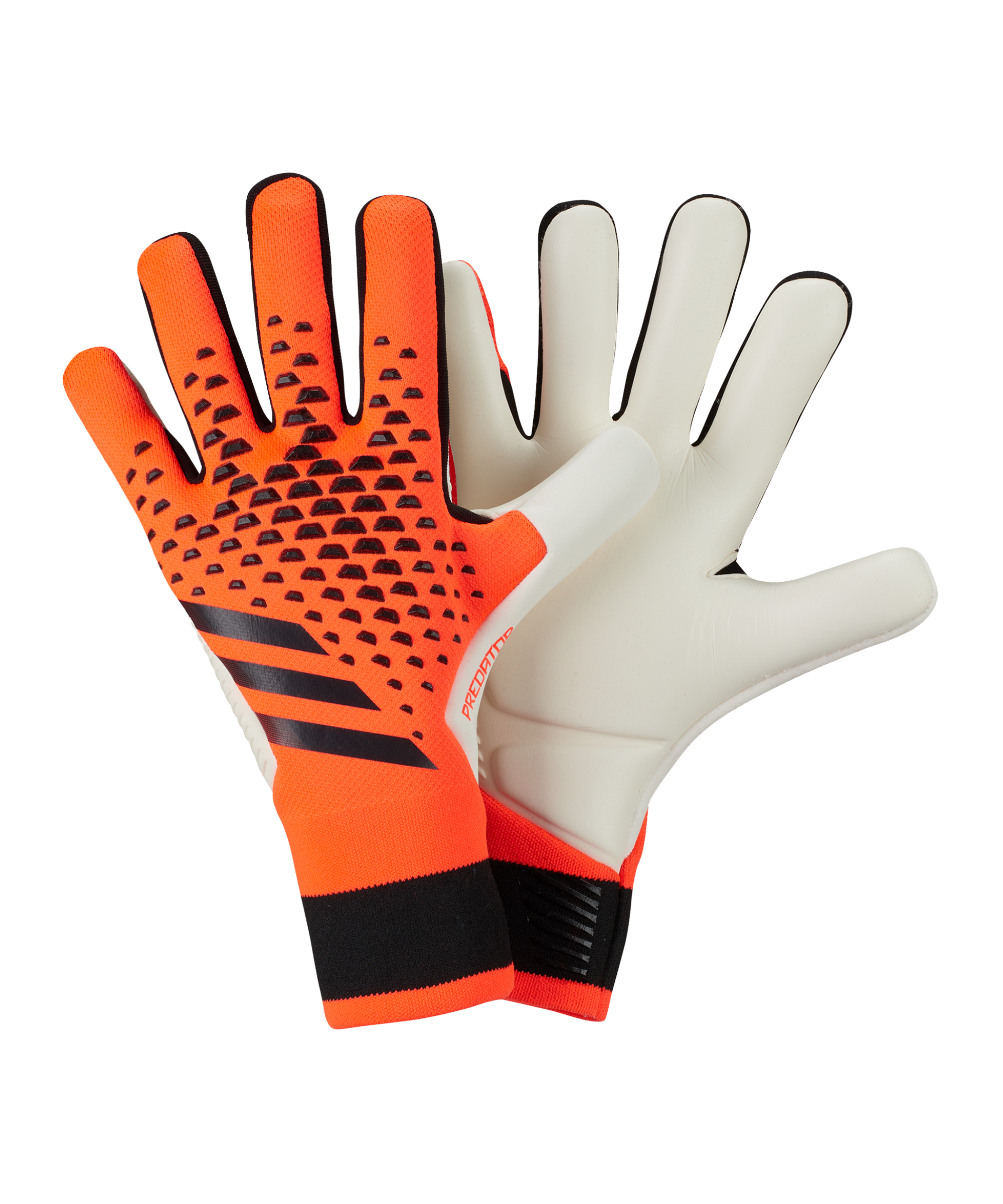 adidas Gants de Gardien Predator Pro Hybrid Heatspawn - Orange/Noir