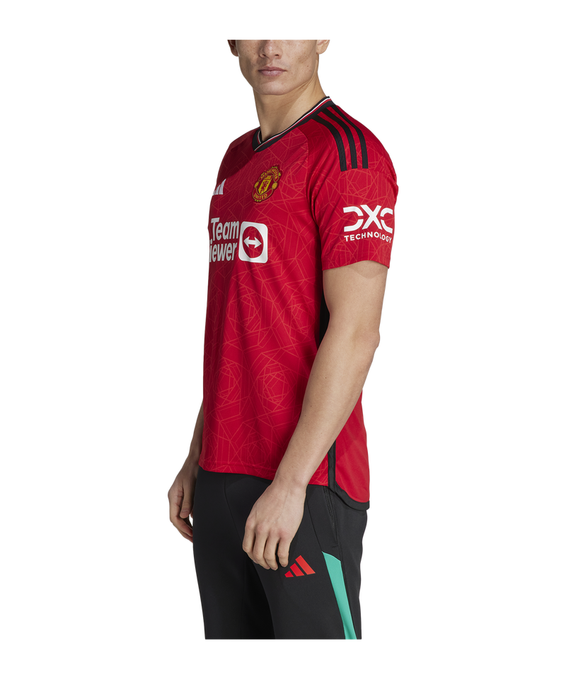 adidas Manchester United Shirt Home 2023/2024 Rot