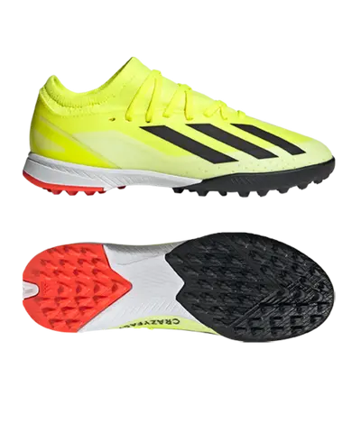 adidas X Crazyfast League TF Solar Energy Kids