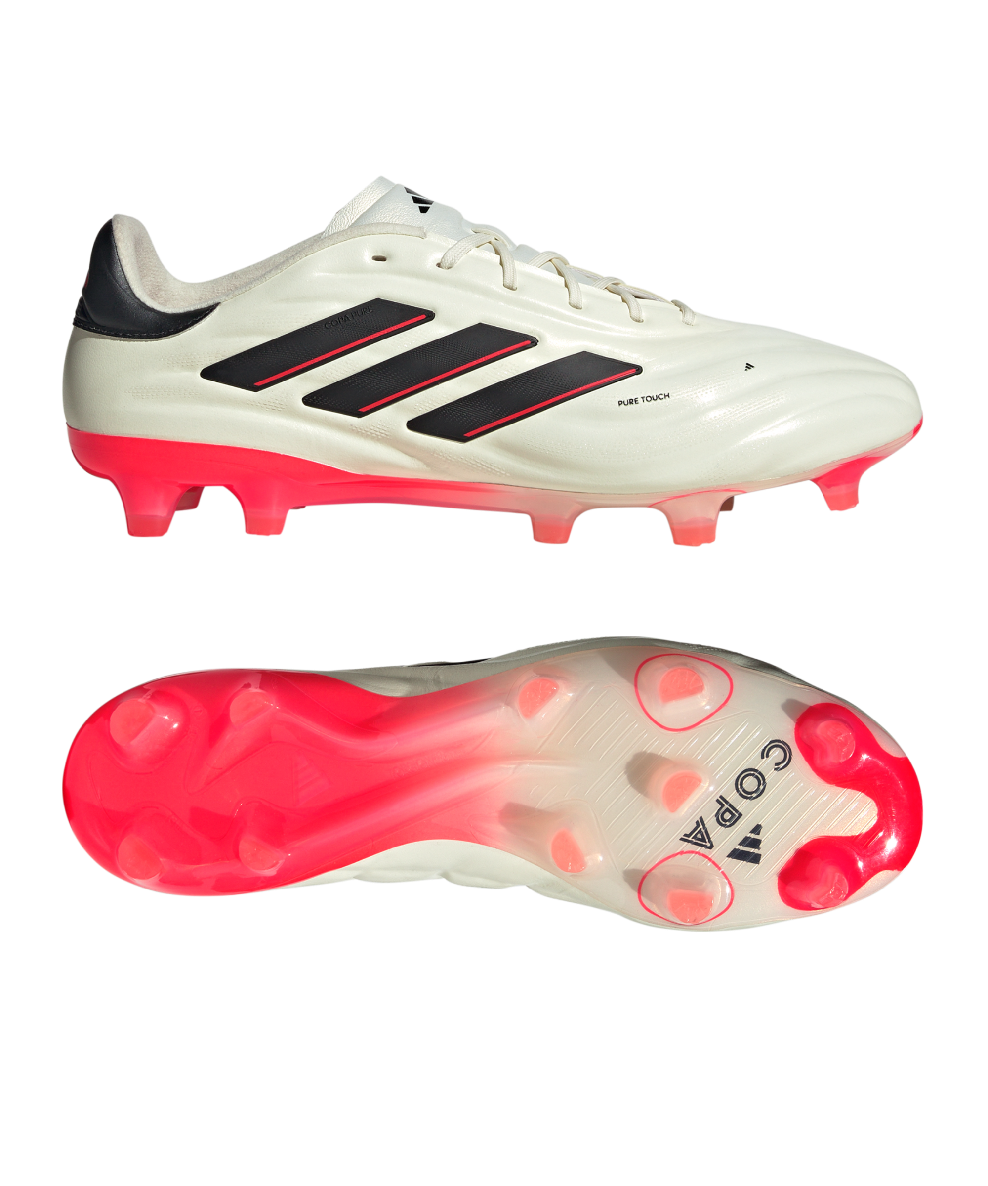 adidas COPA Pure 2 Elite FG Solar Energy - Schwarz