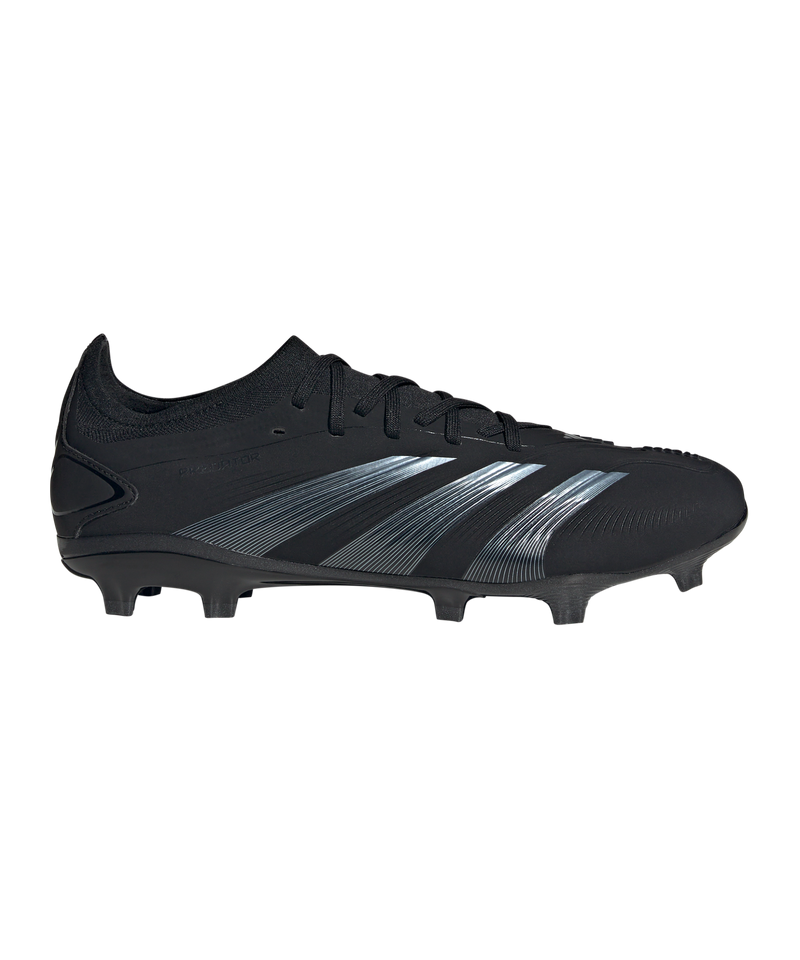 Black adidas predator football boots clearance
