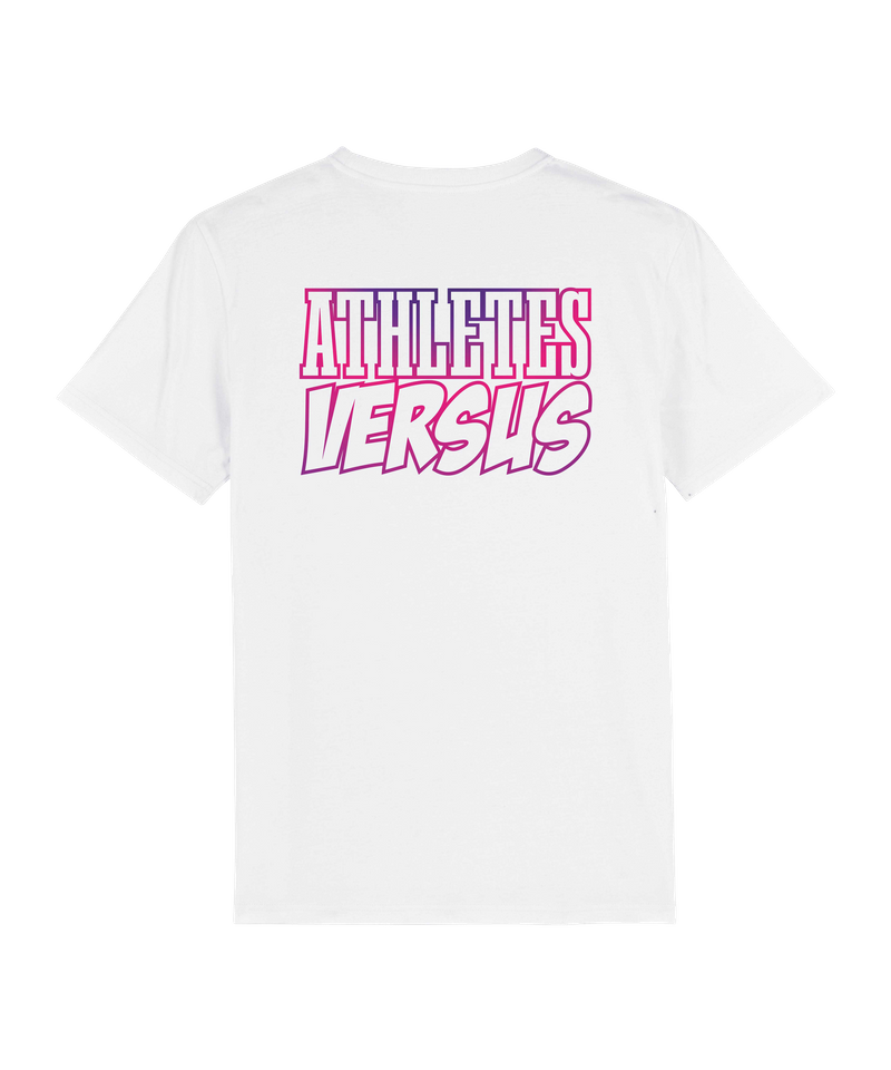 AthletesVS "Shades Of Pink" TShirt Biela