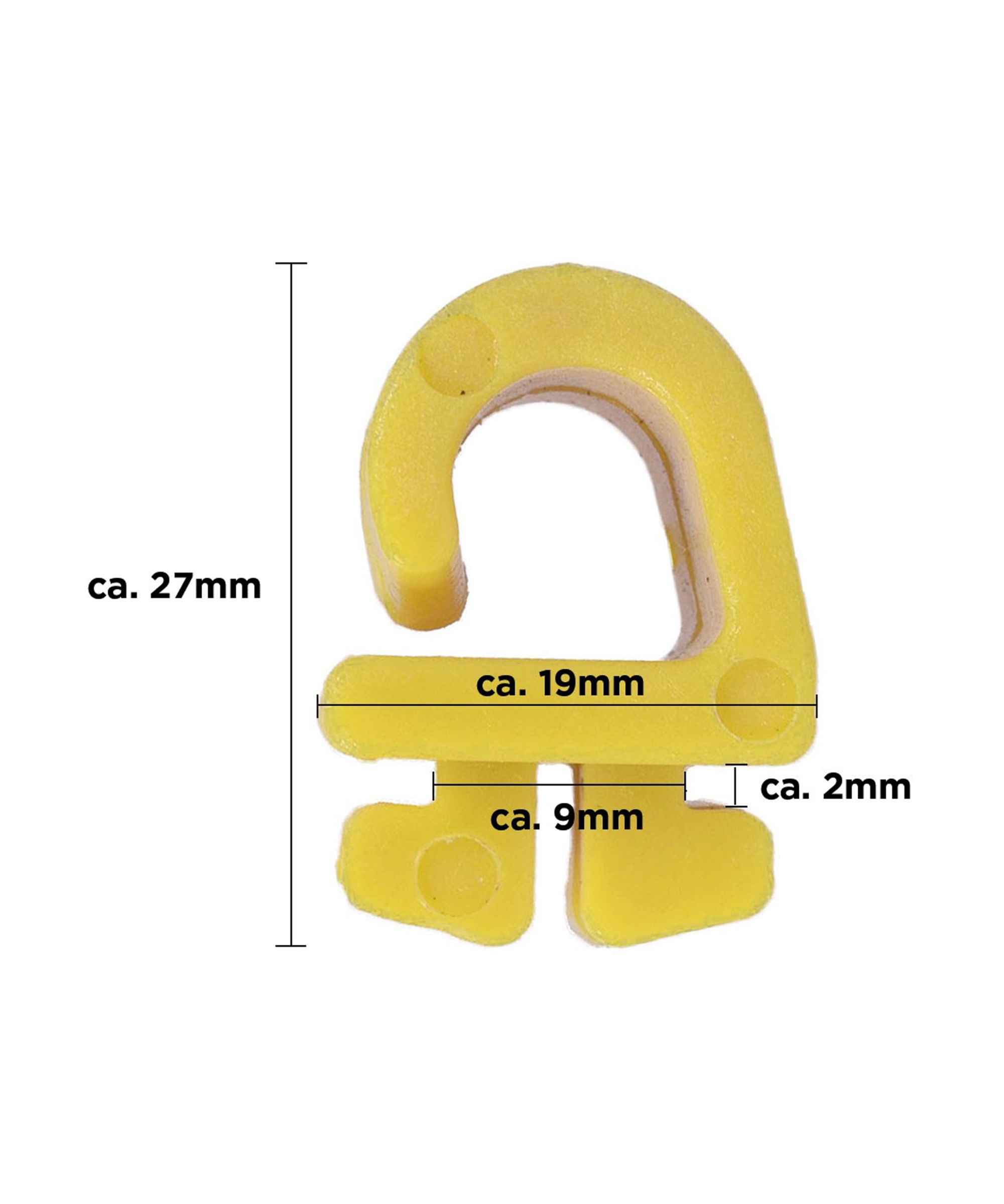 Abspannhaken Für LKW Plane 10x Zweiloch-Planenhaken Grau Mit Nietunterlage – Zum Abspannen Von Planen, Robust & Praktisch 10er Set Spitzhaken - Foto 7