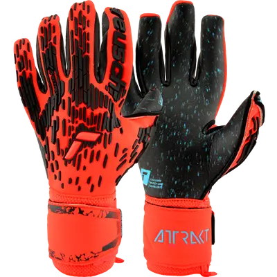 Reusch Attrakt Freegel Fusion Goaliator Electric Red