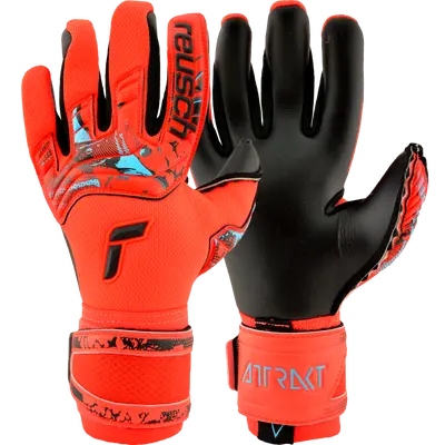 Reusch Attrakt Duo Electric Red