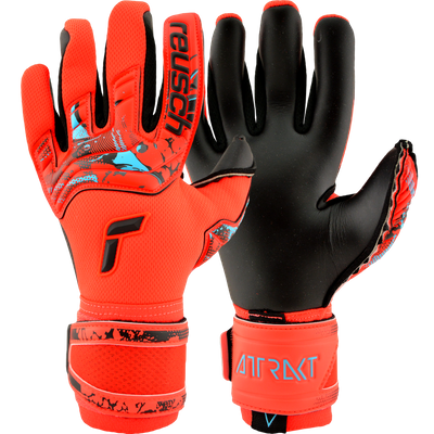 Reusch Attrakt Duo Electric Red
