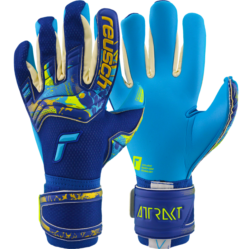 Reusch Attrakt Aqua Blue