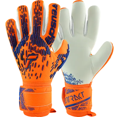 Reusch Attrakt Freegel Silver Hyper Orange