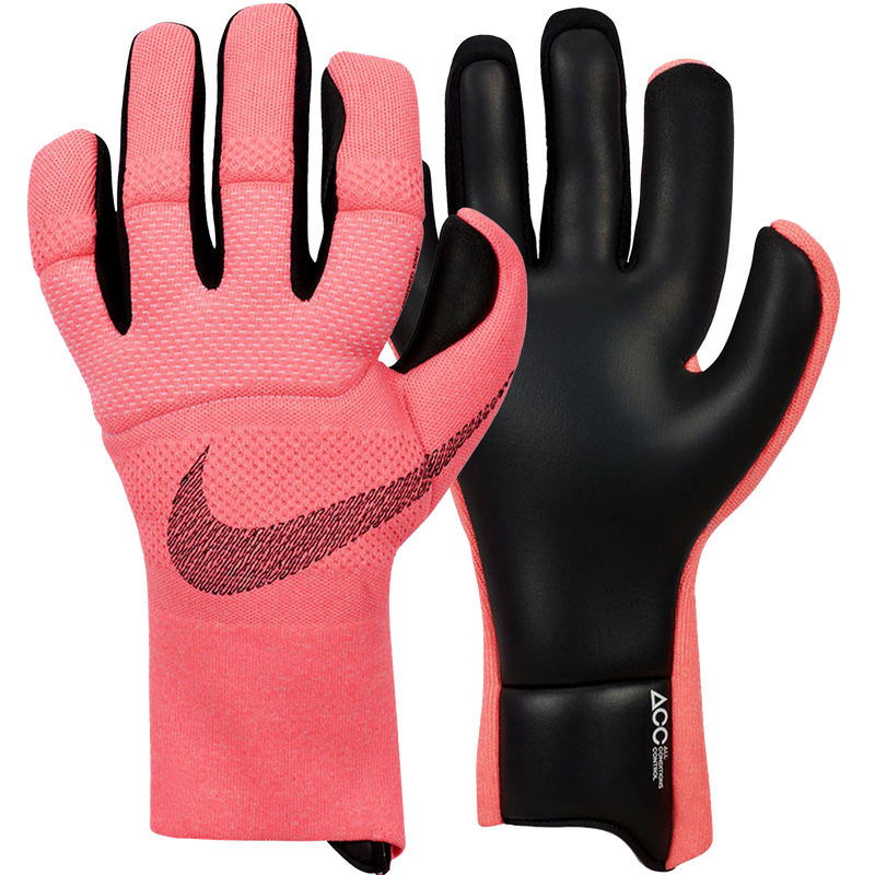 Red shops nike goalie gloves