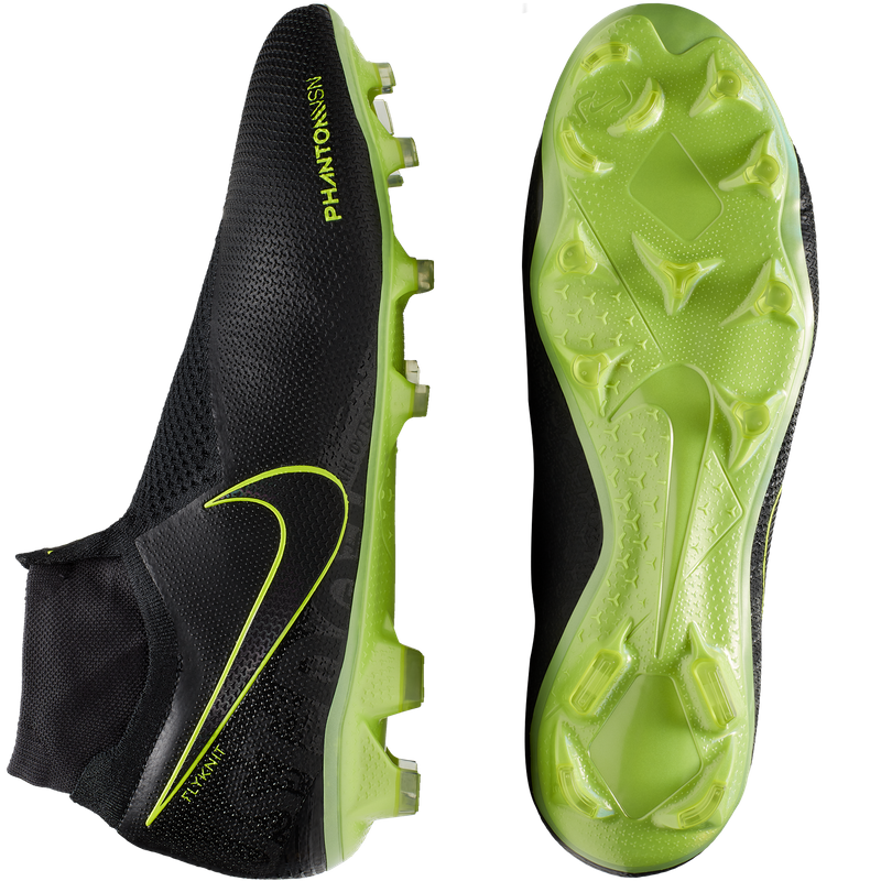 Nike Phantom Vision Black Pack Elite FG - Yellow