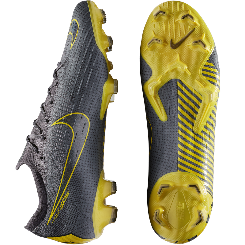 Nike Mercurial Vapor XIII Elite SG Pro AC -x Mbappé Grey Gold Green