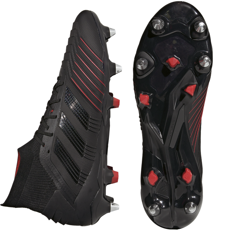 Adidas predator 19.1 zwart on sale