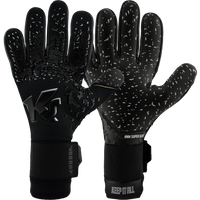BKeeper NAOS #25 Torwarthandschuhe – Hybridschnitt, Contact Foam, Schwarz, Für Erwachsene