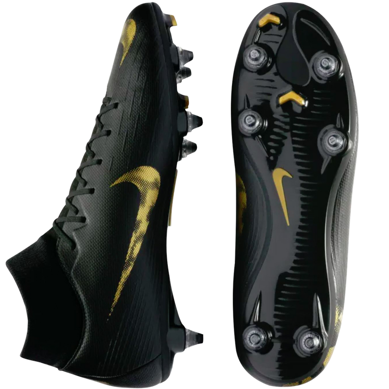 Dark Soccer Cleats Nike Mercurial Vapor 13 Elite SG-PRO AC Low