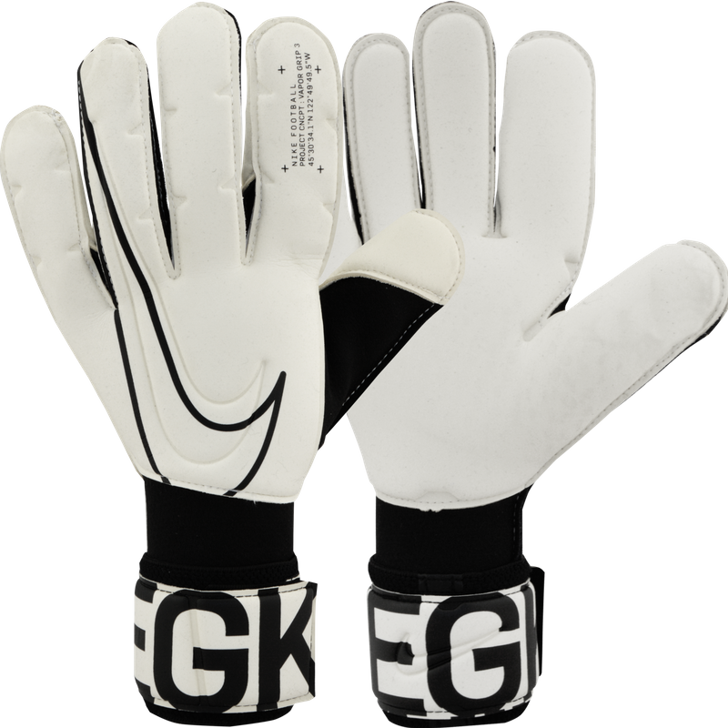 Nike Gants Gardien Grip 3 Junior Blanc