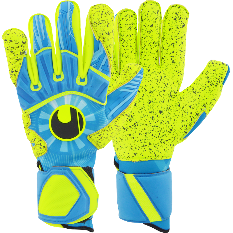 uhlsport Radar Control Absolutgrip Finger Surround Goalkeeper Gloves Size 