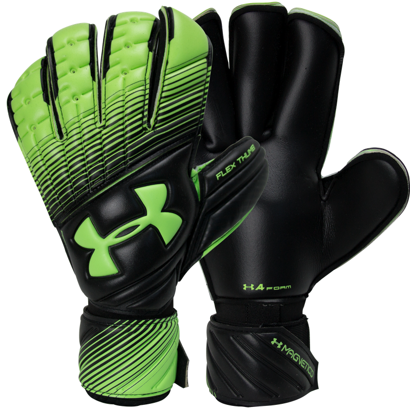 Under Armour UA Magnetico Goalkeeper Gloves Size 8 Green New 