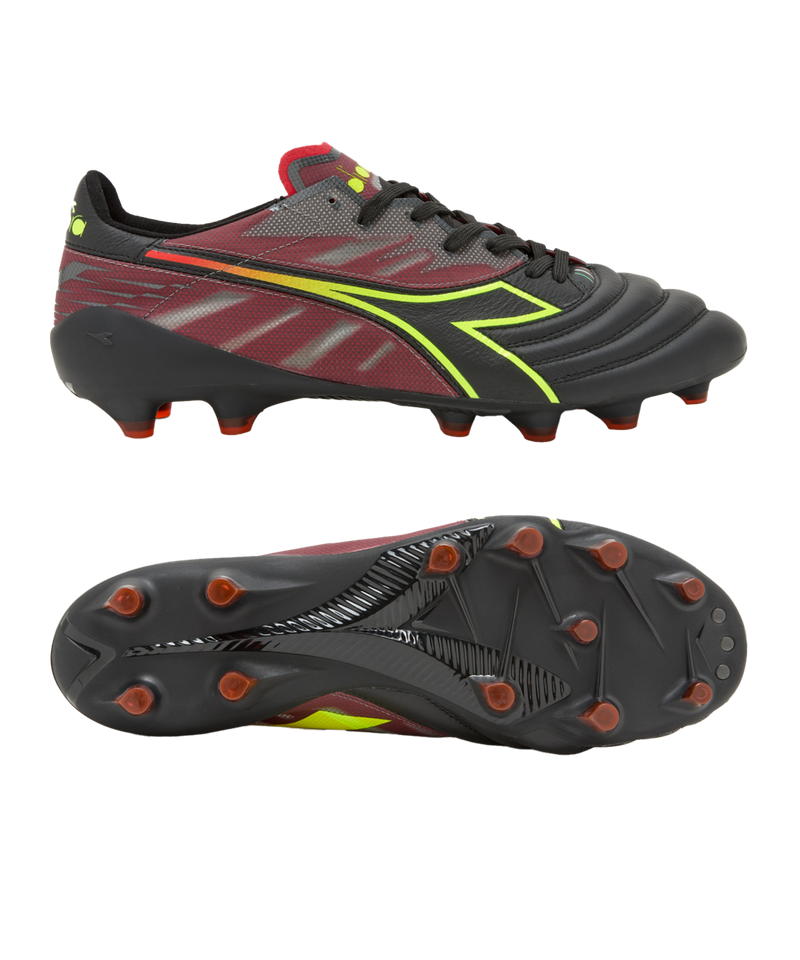 Diadora Brasil Elite Veloce Made in Italy FG FD0136 Giallo