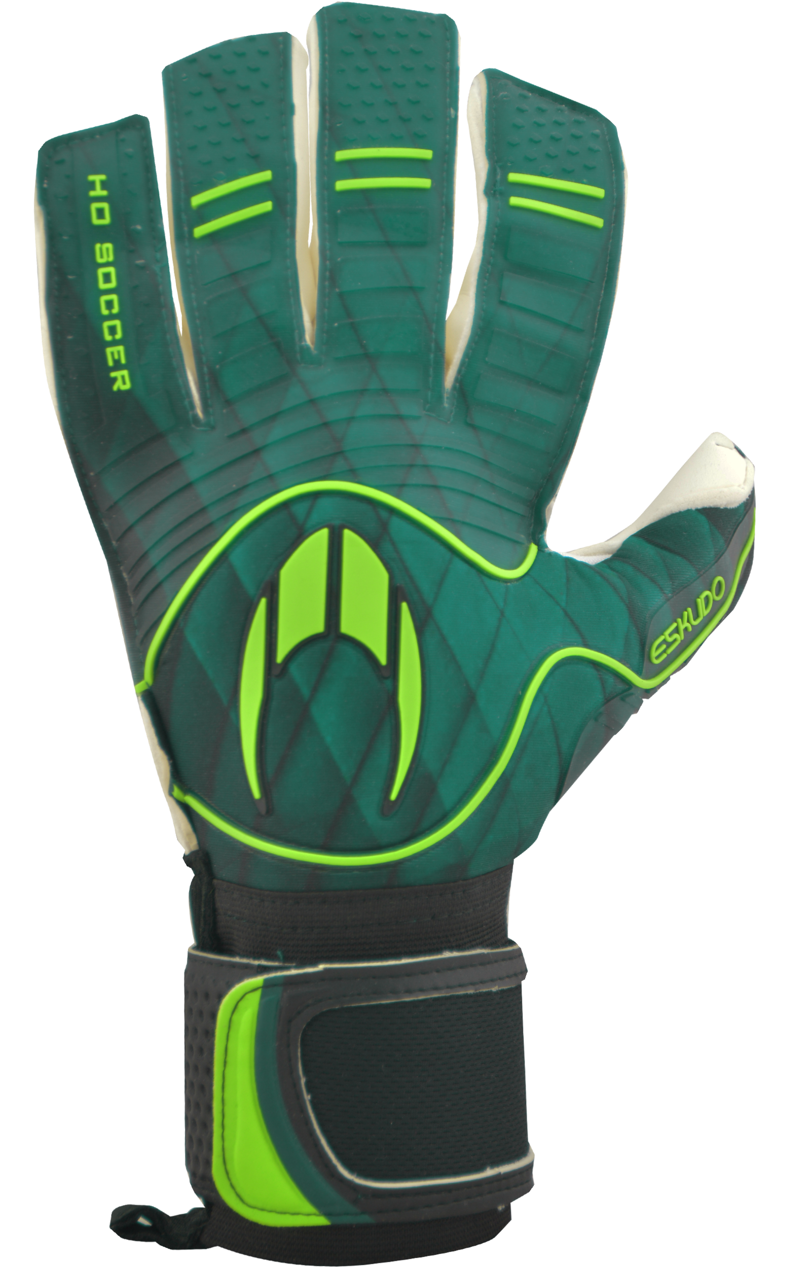 HO Soccer Eskudo Action Negative Torwarthandschuhe, Blau