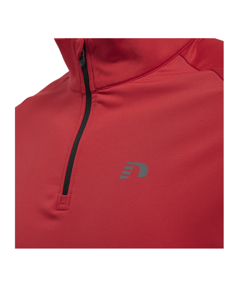 Newline Core HalfZip Sweatshirt Running - Red