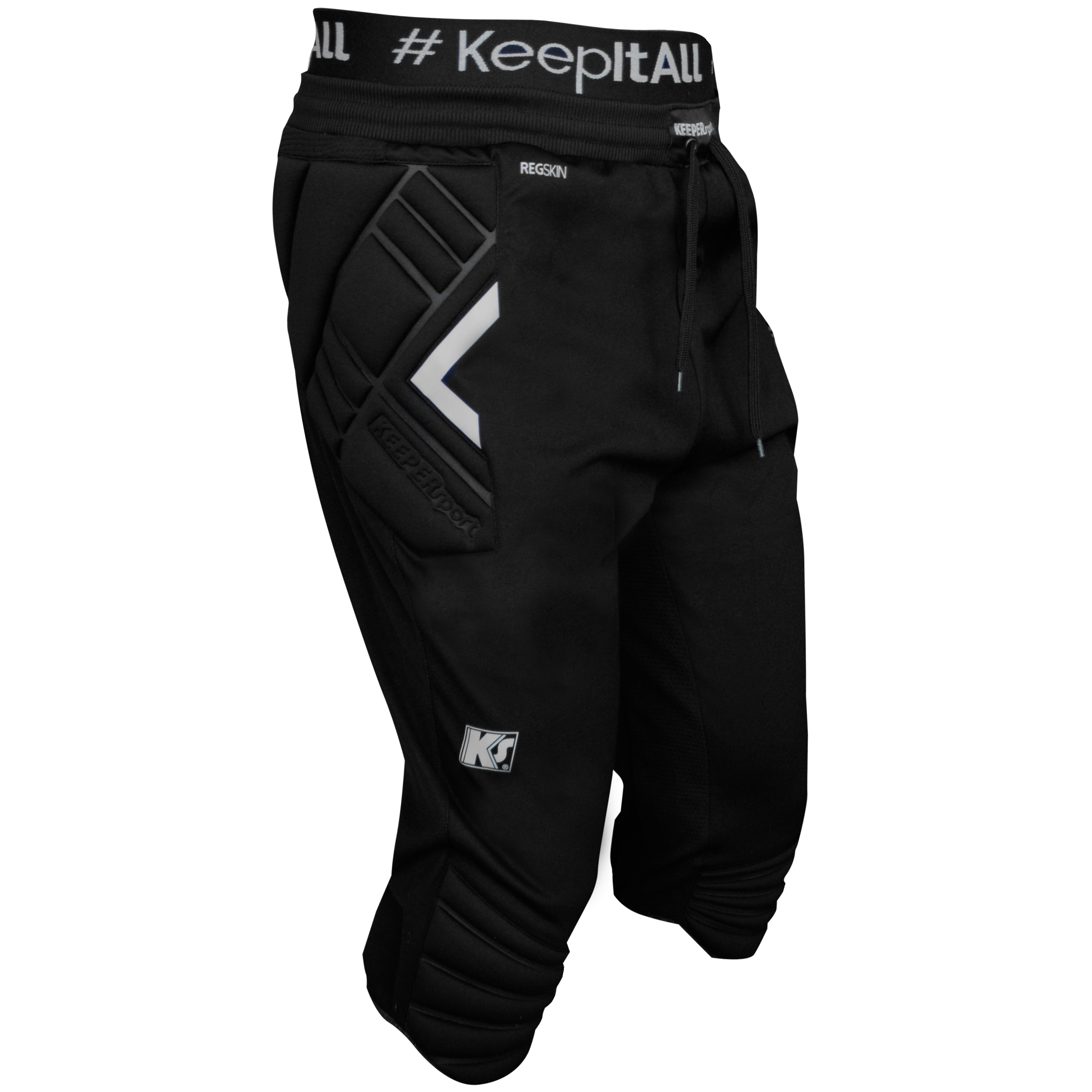 KEEPERsport GK Pants Basicpadded 3/4 Regskin