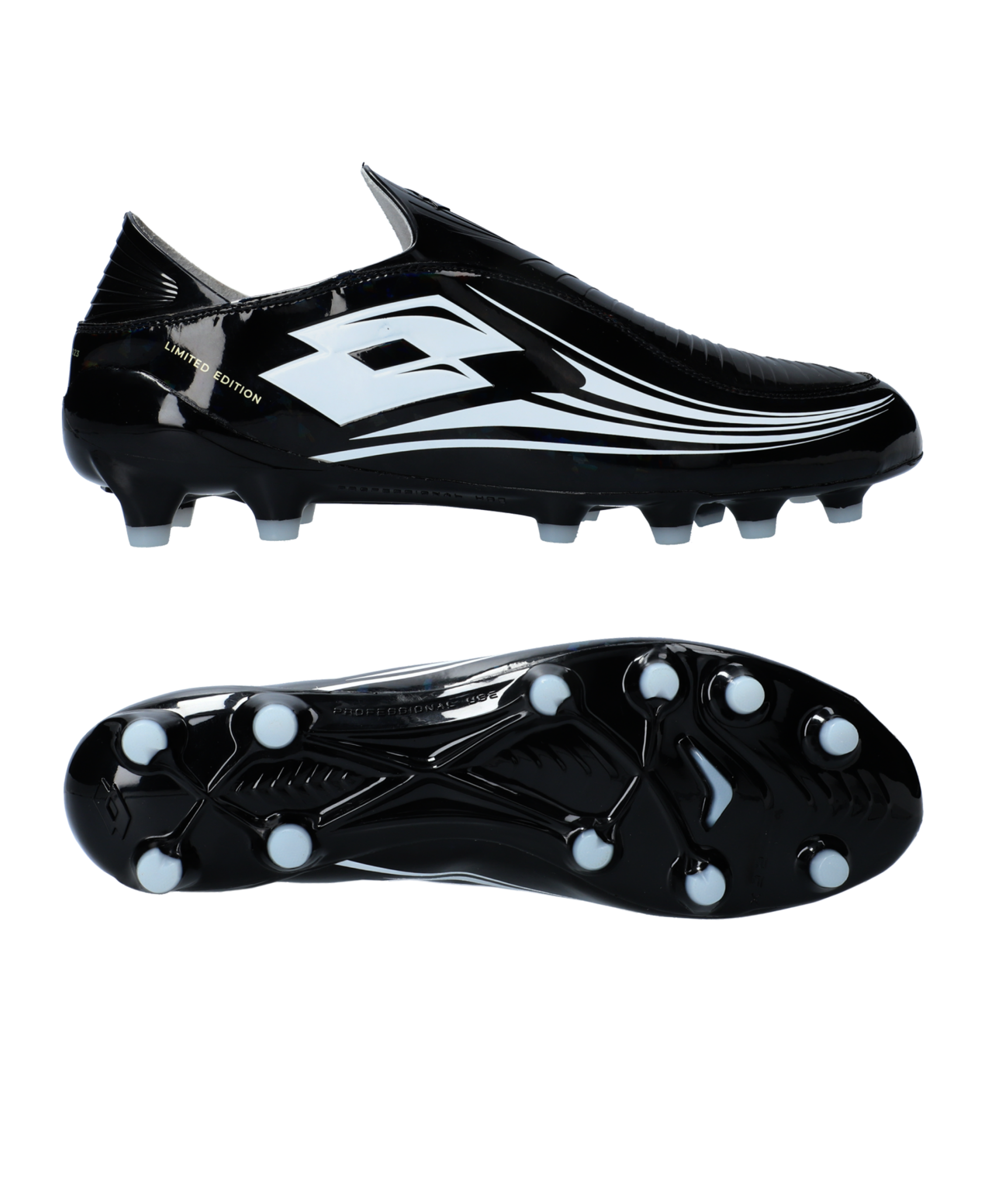 Lotto Zhero Gravity OG x 50 Years Edition - Black/White - Mens Boots